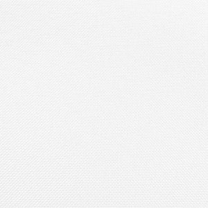 White 14' x 29" Poly Premier Table Skirt Shirred Pleat - Premier Table Linens - PTL 