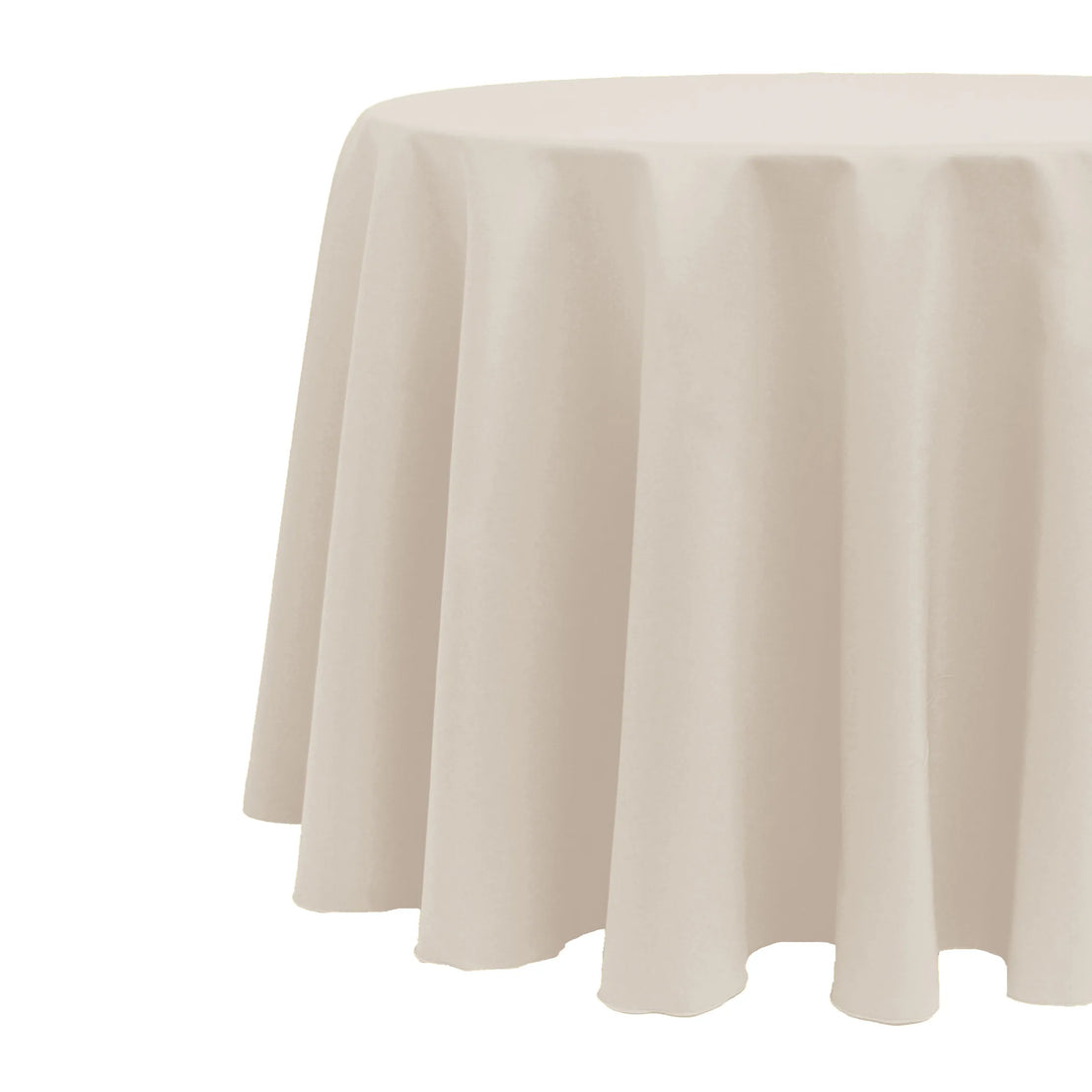 Cream oval tablecloth deals