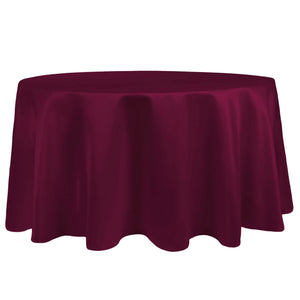 Round Duchess Satin Tablecloth