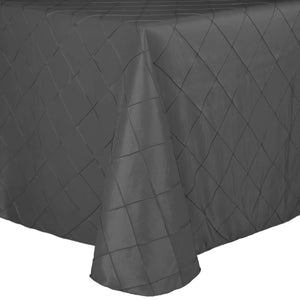 Rectangular Bombay Pintuck Taffeta Tablecloth