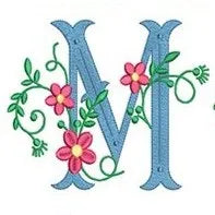 Embroidered Monogram Dozen Napkins