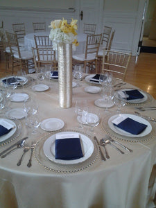 Dupioni Shantung Table Linen Rental