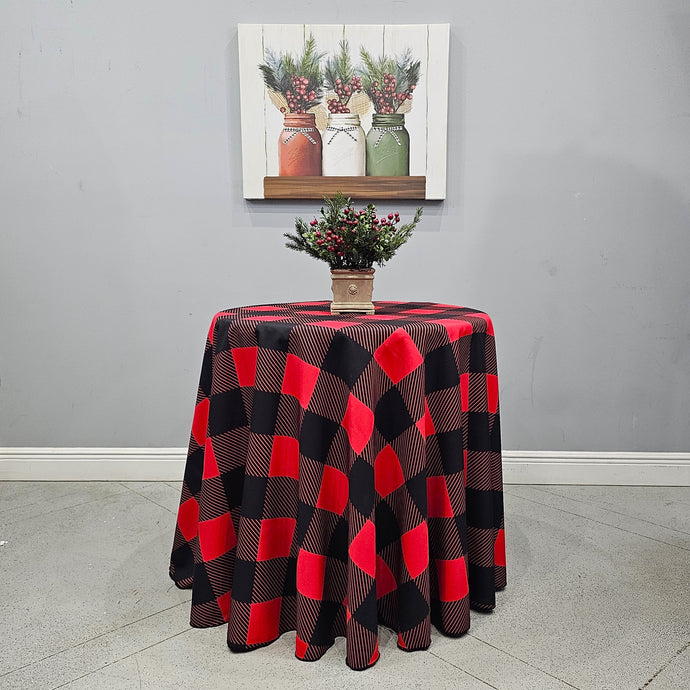 Christmas Plaid Tablecloth Special - Premier Table Linens