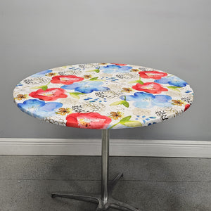 Round Fitted Table Topper. 144 Prints