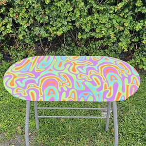 Oval Fitted Table Topper. 144 Prints