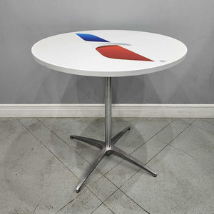 Custom Printed Round Spandex Table Topper With Elastic