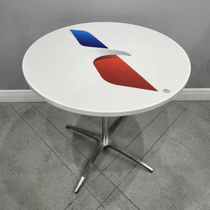 Custom Printed Round Spandex Table Topper With Elastic