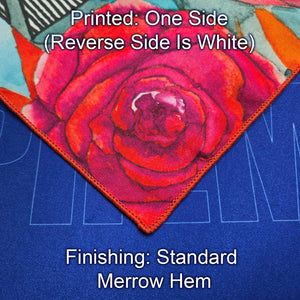 Custom Napkins With Logo, Single Sided Spun Cloth Napkin