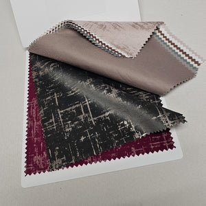 Etched Velvet Samples