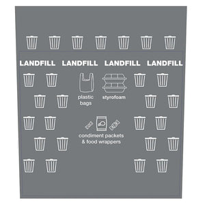 Landfill Icons, Gray