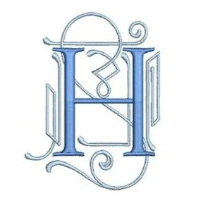 Embroidered Monogram Dozen Napkins