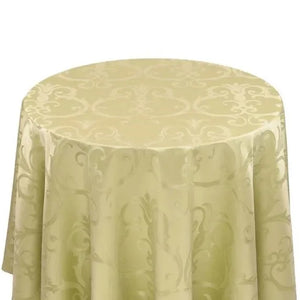 Round Frédéric Damask Tablecloth