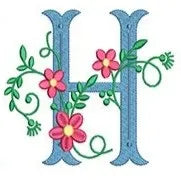Embroidered Monogram Dozen Napkins