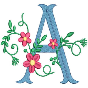 Embroidered Monogram Dozen Napkins