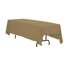 Cafe 60" x 90" Rectangular Poly Premier Tablecloth