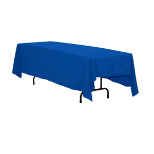 Royal 60" x 90" Rectangular Poly Premier Tablecloth