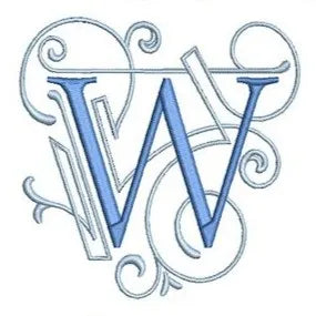 Embroidered Monogram Dozen Napkins