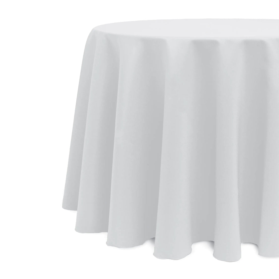 Table Cloth 90X156 - Silver Gray (Poly Oblong)