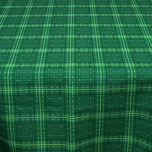 Oval St. Patrick's Day Tablecloth, All Sizes