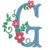 Embroidered Monogram Dozen Napkins