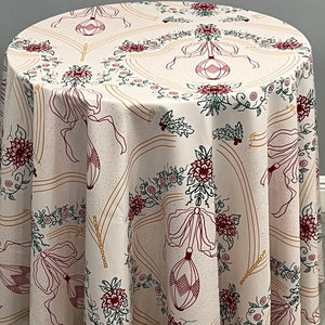 All Seasons, Holiday Tablecloth, Oval Tablecloth - Premier Table Linens