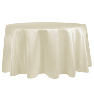 Round Duchess Satin Tablecloth