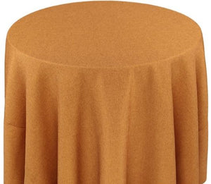 Round Mirage Basketweave Table Linen