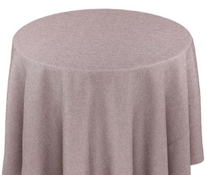 Round Mirage Basketweave Table Linen