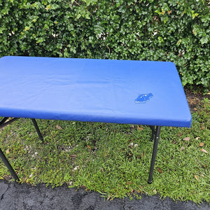Vinyl Fitted Tablecloth Square or Rectangular, Fitted Table Topper