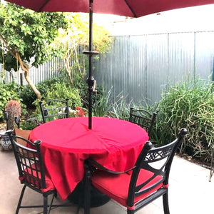 Panama Outdoor Tablecloth With Umbrella Hole