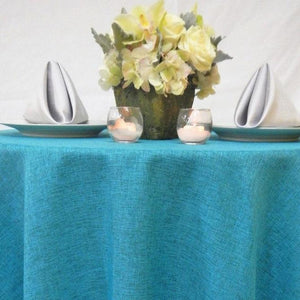 Round English Linen Tablecloth