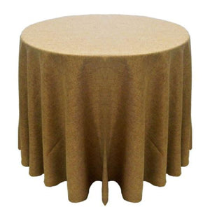 Round English Linen Tablecloth