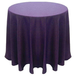 Round English Linen Tablecloth