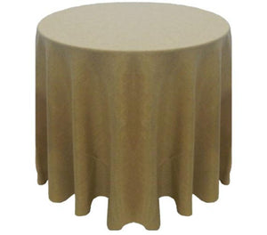 Round English Linen Tablecloth