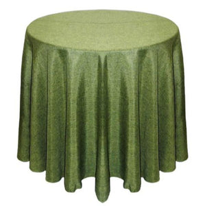 Round English Linen Tablecloth