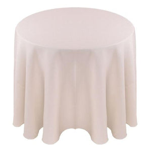 Round English Linen Tablecloth