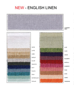 English Linen Swatch Color Samples