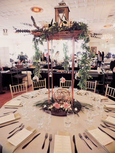 Round English Linen Tablecloth