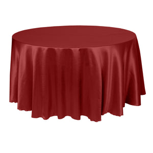 Red 60" Round Fandango Tablecloth