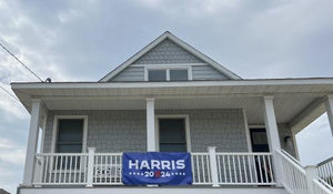 Harris 2024 banner