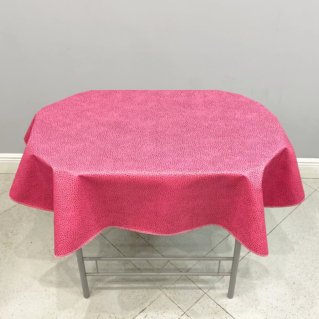 Oval Vinyl Tablecloth With Flannel Backing, High End - Premier Table Linens