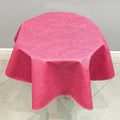 Round Vinyl Tablecloth With Flannel Backing, High End - Premier Table Linens