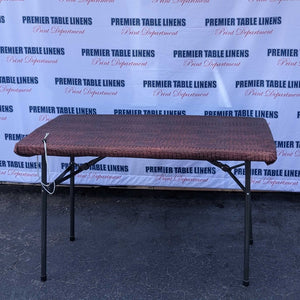 Fitted Vinyl Tablecloth, Rectangular or Square, High End