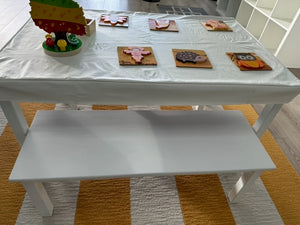 Vinyl Fitted Tablecloth Square or Rectangular, Fitted Table Topper - Premier Table Linens