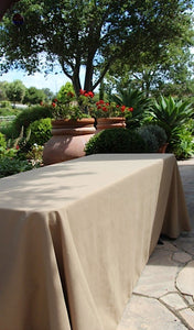 Rectangular Spun Poly Tablecloth
