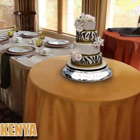 Kenya damask tablecloths formal event