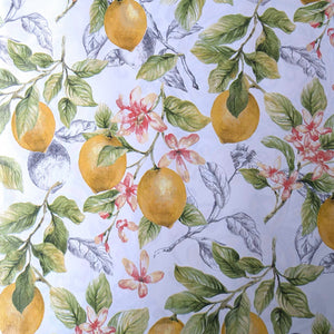 Oilcloth Fitted Tablecloth Square or Rectangular, Fitted Table Topper