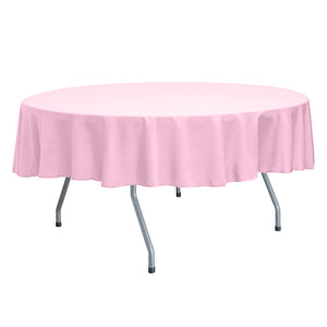 Light Pink 120" Round Majestic Tablecloth