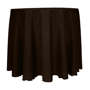Chocolate 120" Round Majestic Tablecloth