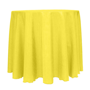 Lemon 72" Round Majestic Tablecloth